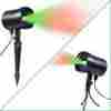 Up01-rg Up Upkj Laser Christmas Lights Red And Green Projector For