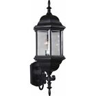 V8121-5 Volume Lighting Height Outdoor Sconce Clear Beveled Glass