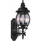 V8760-5 Volume Lighting Black Outdoor Wall Sconce Brand New 748066587607