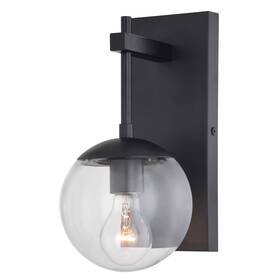T0714 Vaxcel Lighting Keeler 12 Inch Tall Wall Sconce - Black T0714 Vaxcel Lighting Keeler 12 Inch Tall Wall Sconce - Black
