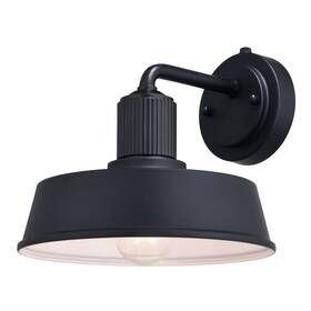 T0750 Vaxcel Lighting Hammond 9 Inch Tall Outdoor Wall Sconce - White