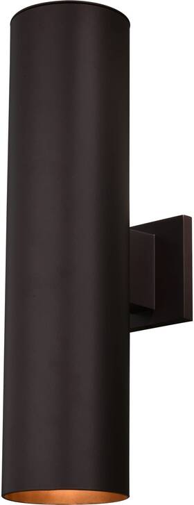 T0790 Vaxcel Lighting Chiasso 2 Light 20 Inch Tall Outdoor Wall - Bronze T0790 Vaxcel Lighting Chiasso 2 Light 20 Inch Tall Outdoor Wall - Bronze