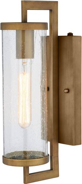 T0791 Vaxcel Lighting Morgan Park 16 Inch Tall Outdoor Wall Sconce - Brass T0791 Vaxcel Lighting Morgan Park 16 Inch Tall Outdoor Wall Sconce - Brass