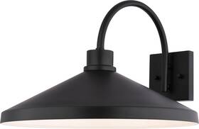 T0803 Vaxcel Lighting Highland Park 12 Inch Tall Led Outdoor Wall - White