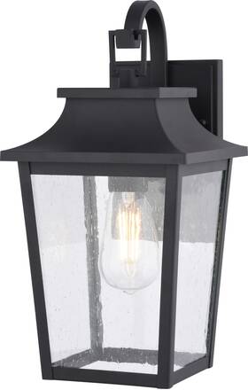 T0806 Vaxcel Lighting Irving Park 14 Inch Tall Led Outdoor Wall - Black