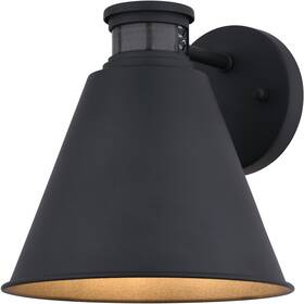 T0820 Vaxcel Lighting Smith 9 Inch Tall Led Outdoor Wall Sconce - Black