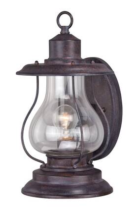 T0216 Vaxcel - Dockside 1-light Outdoor Wall Sconce In Coastal And Lantern Style 14.75