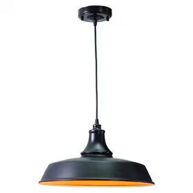 T0373 Vaxcel Dorado 1 Light Bronze Gold Farmhouse Outdoor Barn Dome Pendant T0373 Vaxcel Dorado 1 Light Bronze Gold Farmhouse Outdoor Barn Dome Pendant