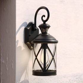 T0435 Vaxcel Henderson Black Motion Sensor Dusk To Dawn Outdoor Wall Light T0435 Vaxcel Henderson Black Motion Sensor Dusk To Dawn Outdoor Wall Light