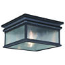 T0472 Vaxcel Cambridge 12 Outdoor Flush Mount