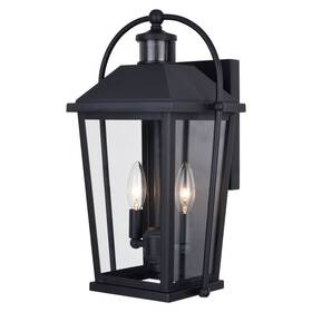 Style-17.25 Vaxcel T0637 Lexington - 2 Light Outdoor Motion Sensor Wall Mount In Traditional