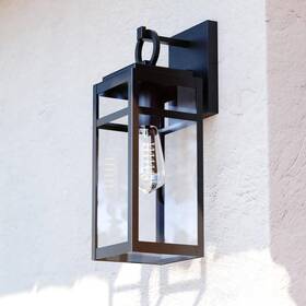 T0720 Vaxcel Hubbard 5 Inch W 1-light Dusk To Dawn Textured Black Outdoor Hardwired Wall Clear T0720 Vaxcel Hubbard 5 Inch W 1-light Dusk To Dawn Textured Black Outdoor Hardwired Wall Clear