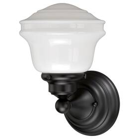 W0166 Vaxcel - Huntley 1-light Bathroom Light In Farmhouse Style 10.5 Inches Tall And