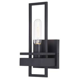 W0345 Vaxcel - Marquis 1-light Wall Sconce In Contemporary And Rectangular Style 11.75 W0345 Vaxcel - Marquis 1-light Wall Sconce In Contemporary And Rectangular Style 11.75