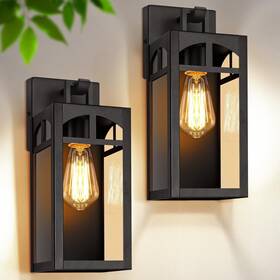 B04031p Verron B04031p( 2pk) Outdoor Wall Lanterns Exterior Waterproof Matte Black Light Fixtures S B04031p Verron B04031p( 2pk) Outdoor Wall Lanterns Exterior Waterproof Matte Black Light Fixtures S