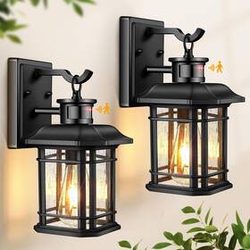 81082bk Vianis Motion Sensor Outdoor Wall Light Fixture 2-pack Dusk To Dawn 81082bk Vianis Motion Sensor Outdoor Wall Light Fixture 2-pack Dusk To Dawn
