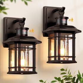 V81082br Vianis 2 Packs Motion Sensor Outdoor Lights Oil Rubbed Bronze Wall Light Fixtures Dusk V81082br Vianis 2 Packs Motion Sensor Outdoor Lights Oil Rubbed Bronze Wall Light Fixtures Dusk
