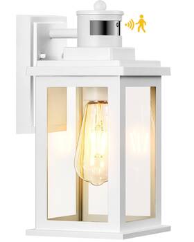 V81251w Vianis Motion Sensor Porch Lights Outdoor Wall Mount White Dusk V81251w Vianis Motion Sensor Porch Lights Outdoor Wall Mount White Dusk
