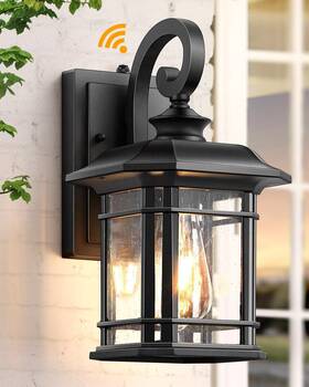 V81521bk Vianis Black Outdoor Lights For House Dusk To Dawn Light Fixture Waterproof Out