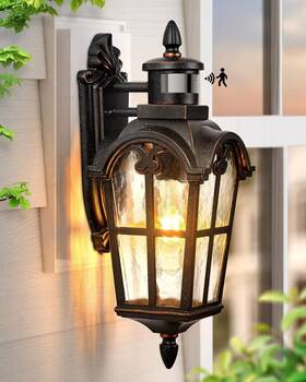 V81531b2 Vianis Outdoor Motion Sensor Light Oil Rubbed Bronze Porch Lights La