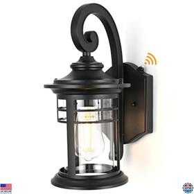 0489-wd-g Visit The Odorpower Store Dusk To Dawn Outdoor Wall Lights Porch And Patio Sconce Lighting Fixture