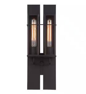 Visual Comfort 014817598001 Ashton 10.87 Inch 1-light Black Hardwired Outdoor Wall Light Lantern Sconce With