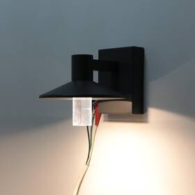 700owashh9308chunv Visual Comfort Ash 8 Outdoor Led Wall Light In Charcoal