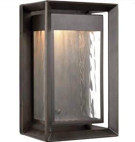 Ol13701anbz-l1 Visual Comfort Urbandale 13 Inch T Led Outdoor Wall Sconce - Bronze Ol13701anbz-l1 Visual Comfort Urbandale 13 Inch T Led Outdoor Wall Sconce - Bronze