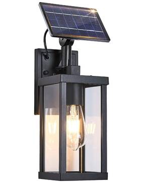 Hy-83 Vocldfa Solar Outdoor Wall Light Dusk To Dawn Sensor Exterior Lamp Wireless Exte