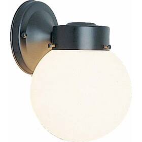 V1527-5 Volume Lighting 1-light Black Outdoor Wall Sconce -