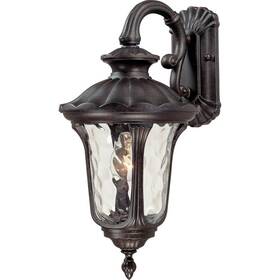 V8467-72 Volume Lighting 1-light Vintage Bronze Outdoor Wall Mount Sconce
