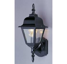 V9830-5 Volume Lighting 1-light Black Outdoor Wall Sconce -