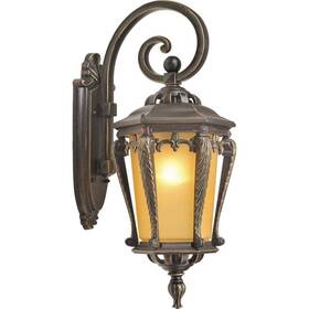 V9881-81 Volume Lighting 1-light Indoor Or Outdoor Golden Rust Aluminum Lamp / Coach Light Wall Mount V9881-81 Volume Lighting 1-light Indoor Or Outdoor Golden Rust Aluminum Lamp / Coach Light Wall Mount