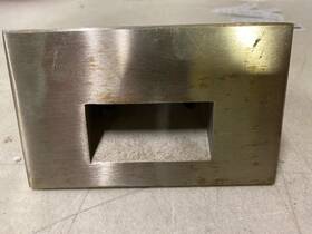 Wl-led100-27-ss Wac Lighting 2700k Step And Wall Light - Stainless Steel