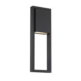 Ws-w15918-bk Wac Lighting Ws-w15918 Archetype 18 Inch Tall Led Outdoor Wall Sconce - Black