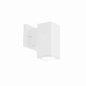 Ws-w220212-30-bk Wac Lighting Cubix Led Double Up And Down Indoor Or Outdoor Wall Light 3000k In
