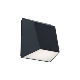 Ws-w27106-30-bk Wac Lighting Atlantis Black Indoor/outdoor Hardwired Coach Sconce With Color Selectable Led