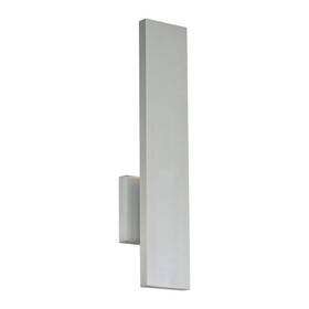 Ws-w29118-30-al Wac Lighting Stag Brushed Aluminum Indoor/outdoor Hardwired Coach Sconce With Color Led Ws-w29118-30-al Wac Lighting Stag Brushed Aluminum Indoor/outdoor Hardwired Coach Sconce With Color Led