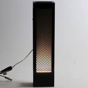 Ws-w39818-bk Wac Lighting Black Grate Led Outdoor Wall Sconce In
