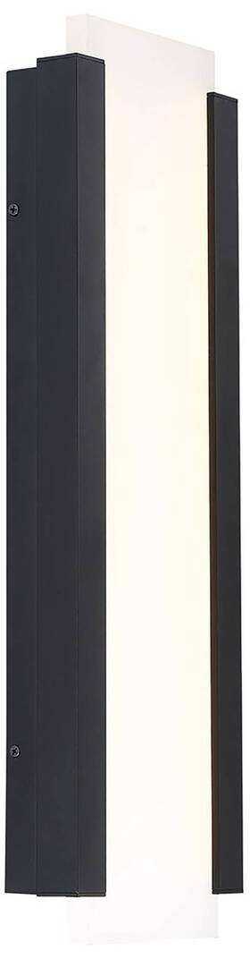 Ws-w11920-bk Wac Fiction 20 Inch High Black Led Outdoor Wall Light