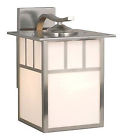Ow14693st Wall 10 Outdoor Steel Vaxcel Light Lighting Mission " Stainless