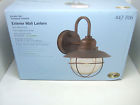 447-706 Wall Lantern Brick Fixture Light Patina Exterior Hampton Bay Cottage