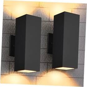 Waycho 792332286657 Outdoor Wall Lights 2 Pack Light Fixtures Mount Waycho 792332286657 Outdoor Wall Lights 2 Pack Light Fixtures Mount