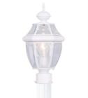 Wc6890 World Of Crystal Outdoor Post Light With Clear 650066877605