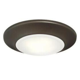 6322000 Westinghouse 6in Dim Led Indoor Outdoor Surface Mnt Oil Rub Brnz Frost