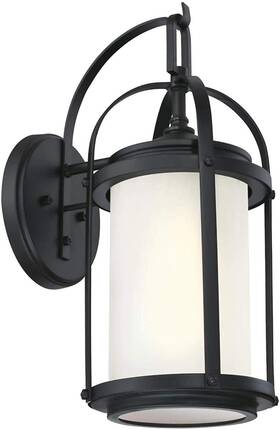 6579900 Westinghouse Lighting Grandview Traditional Outdoor Wall Sconce - Black