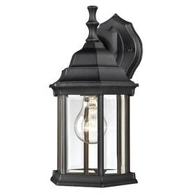6783100 Westinghouse Fixture Wall Outdoor 100w Lantern Txtr Black Cast Alum