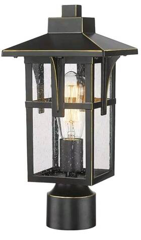 5hx62p Whi Hwh Outdoor Pole Lantern W Seeded Glass Shade Matte Black And Gold Edge 5hx62p Whi Hwh Outdoor Pole Lantern W Seeded Glass Shade Matte Black And Gold Edge