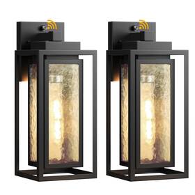 Str-wl-0079-hs Wihtu Dusk To Dawn Exterior Porch Light Fixture Water Ripple Outdoor Wall Lantern Str-wl-0079-hs Wihtu Dusk To Dawn Exterior Porch Light Fixture Water Ripple Outdoor Wall Lantern