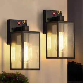 Str-wl-0086-02 Wihtu Motion Sensor Outdoor Wall Lights Dusk To Dawn Porch For Hous
